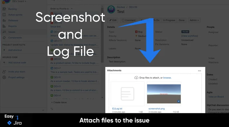 Easy Jira: backlog management inside the Unity editor