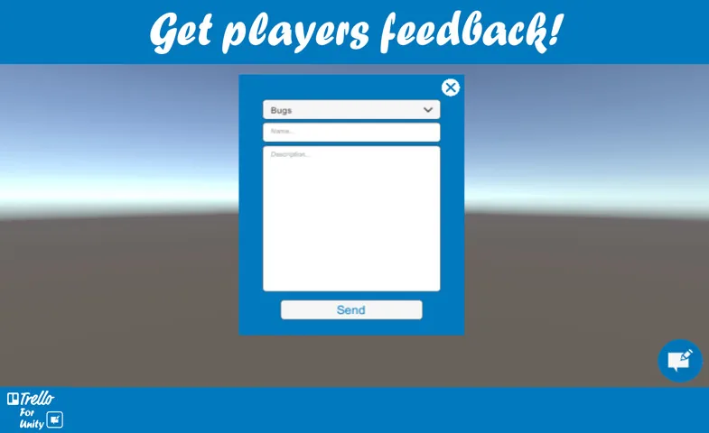 Trello For Unity: in-game feedback form